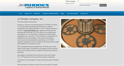 Desktop Screenshot of jhrhodes.com